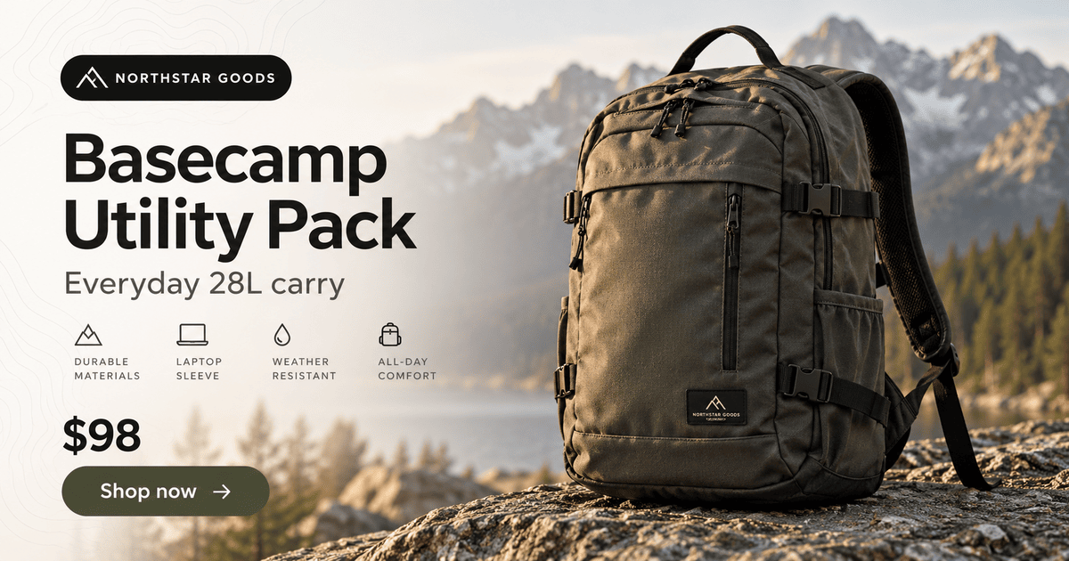 Northstar Goods — Basecamp Utility Pack Open Graph sample